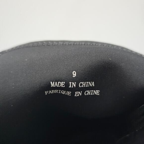 NEW Jeffrey Campbell Refresh Ankle Boot Women 9 Black Glossy Patent Y2K Platform - Picture 13 of 14